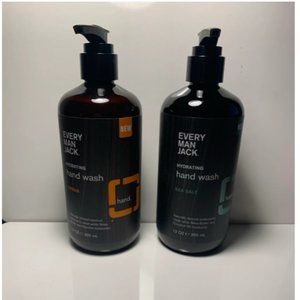 Every Man Jack Citrus & Sea Salt Hydrating Hand Soap Wash Set
